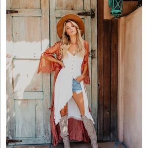 VICI Envious High Low Button Tank